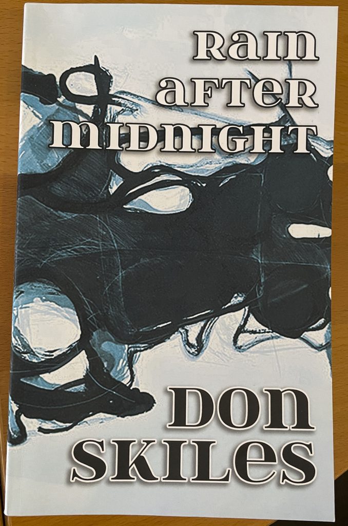 Book cover of Rain After Midnight by Don Skiles, a collection of semi-autobiographical short stories.